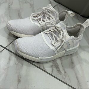 Adidas White Mesh Sneakers